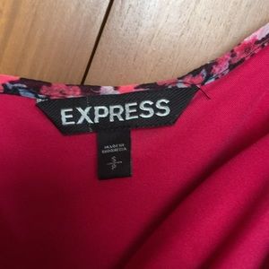 Express Tops - Bright pink summer tank top Express Tops - Bright pink summer tank top